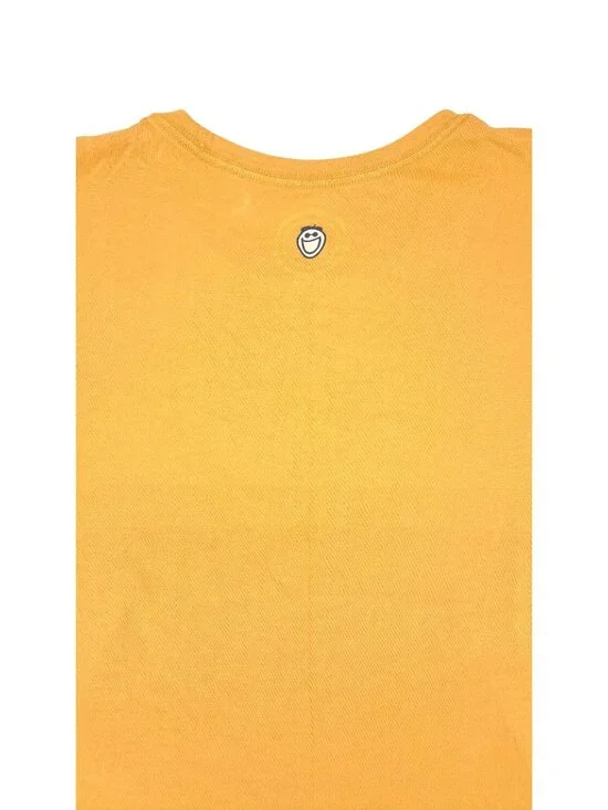 Life Is Good Women Size Large Yellow Crab Graphic T-Shirt Cotton Ocean Sea Life - Picture 6 of 10